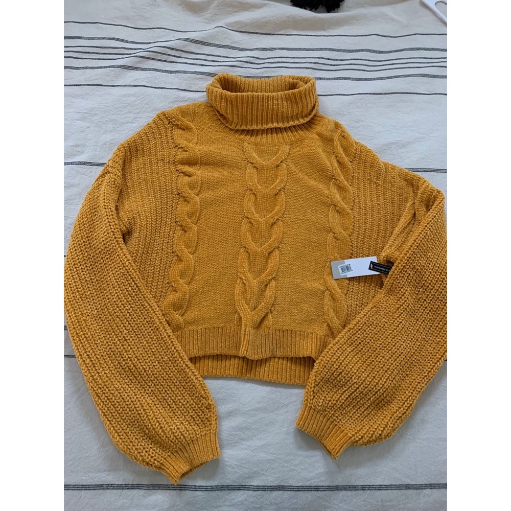 Nordstrom turtleneck balloon sleeve sweater